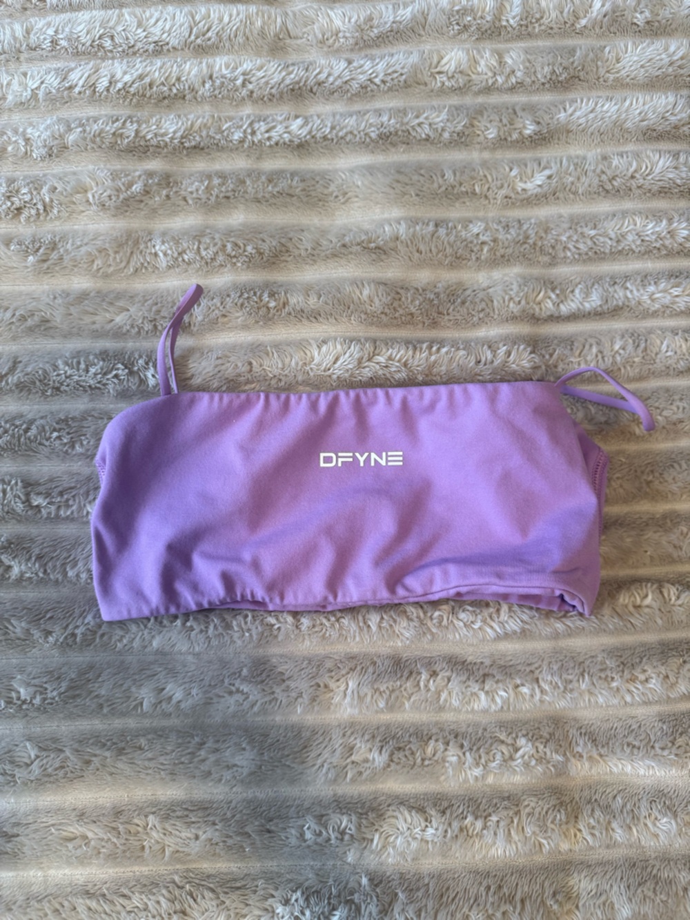DFYNE Defy Strappy Bra, “amethyst”